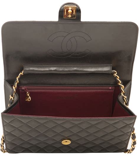 classic flap chanel sizes|vintage Chanel single flap.